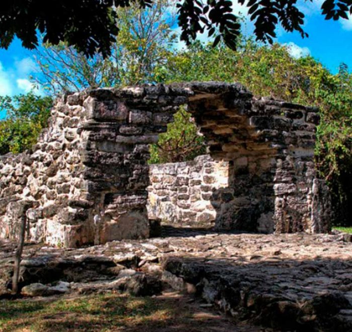 Ruinas de san Miguel en Cozumel