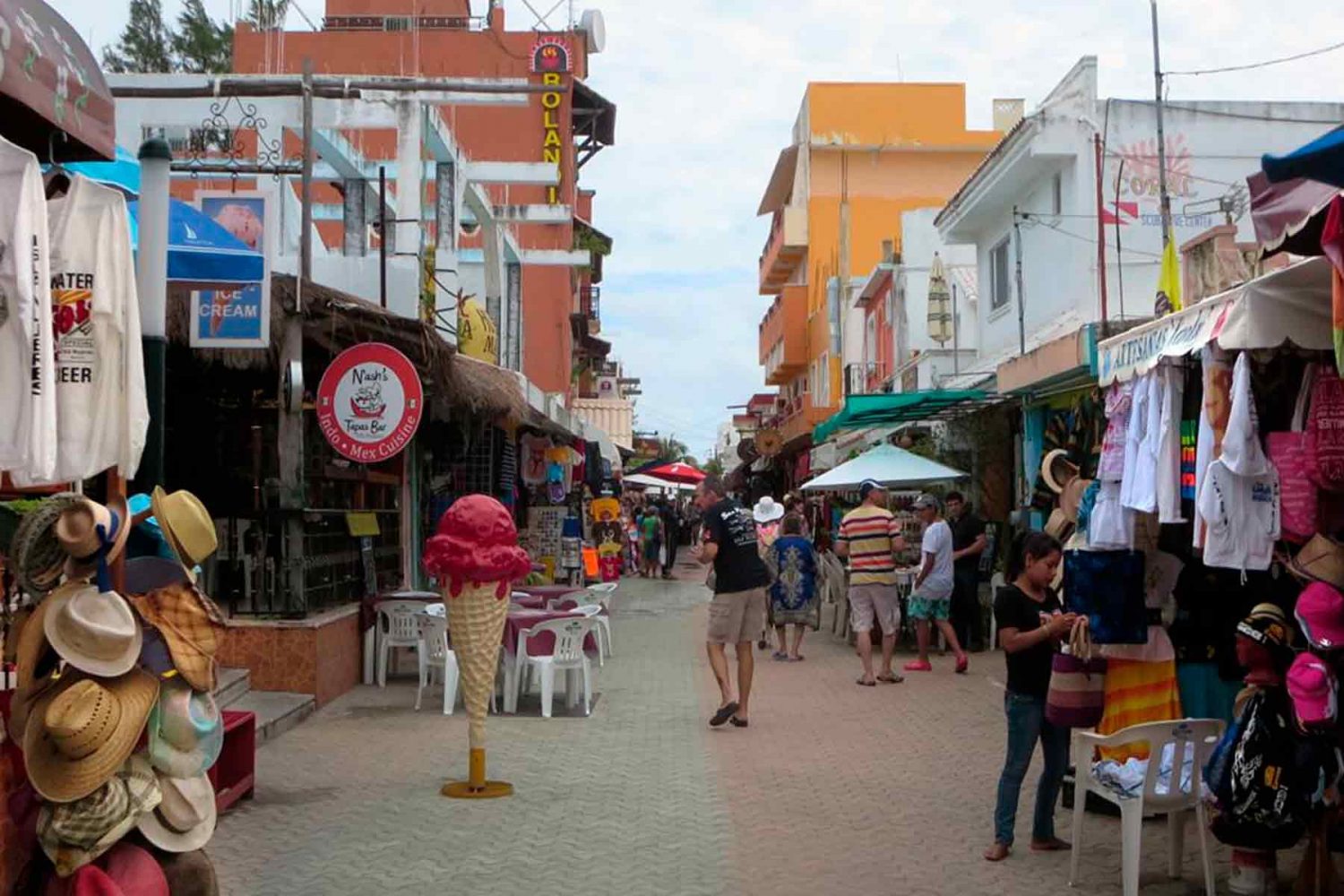 Tiendas para compras en la isla