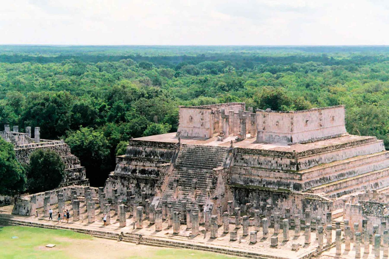 Templo de los guerreros en Chichen itza