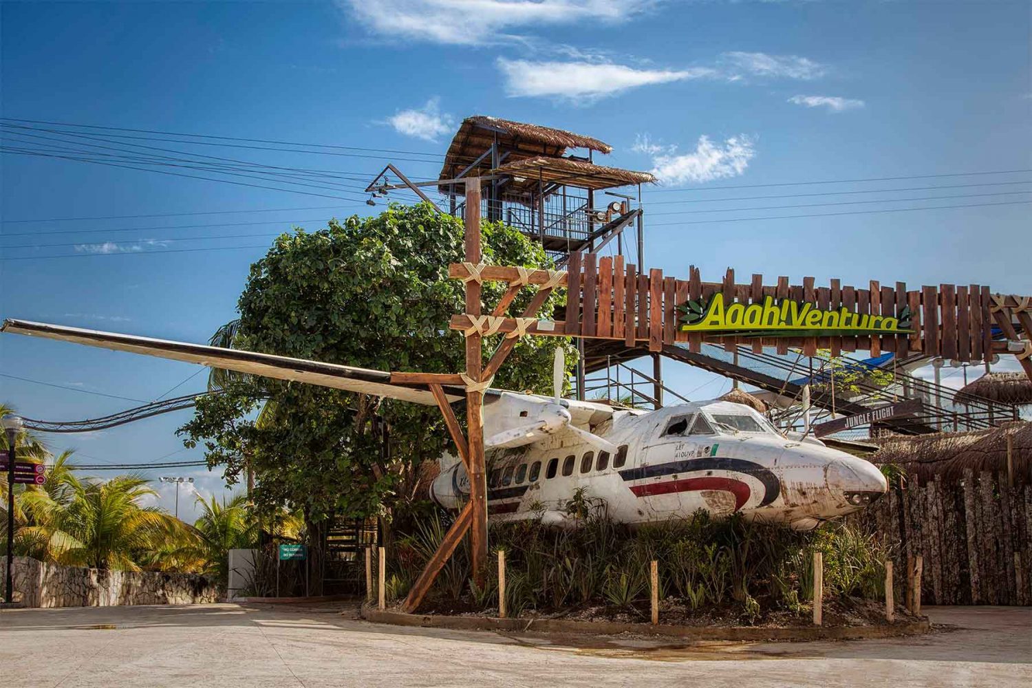 Zona de aventura en Ventura Park