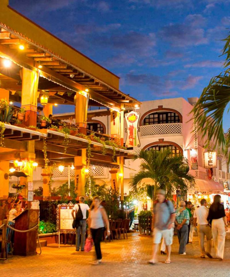 Foto de la 5ª avenida de Playa del Carmen