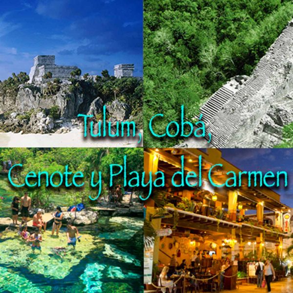 Fotos de Tulum, Coba, Cenote y Playa del Carmen